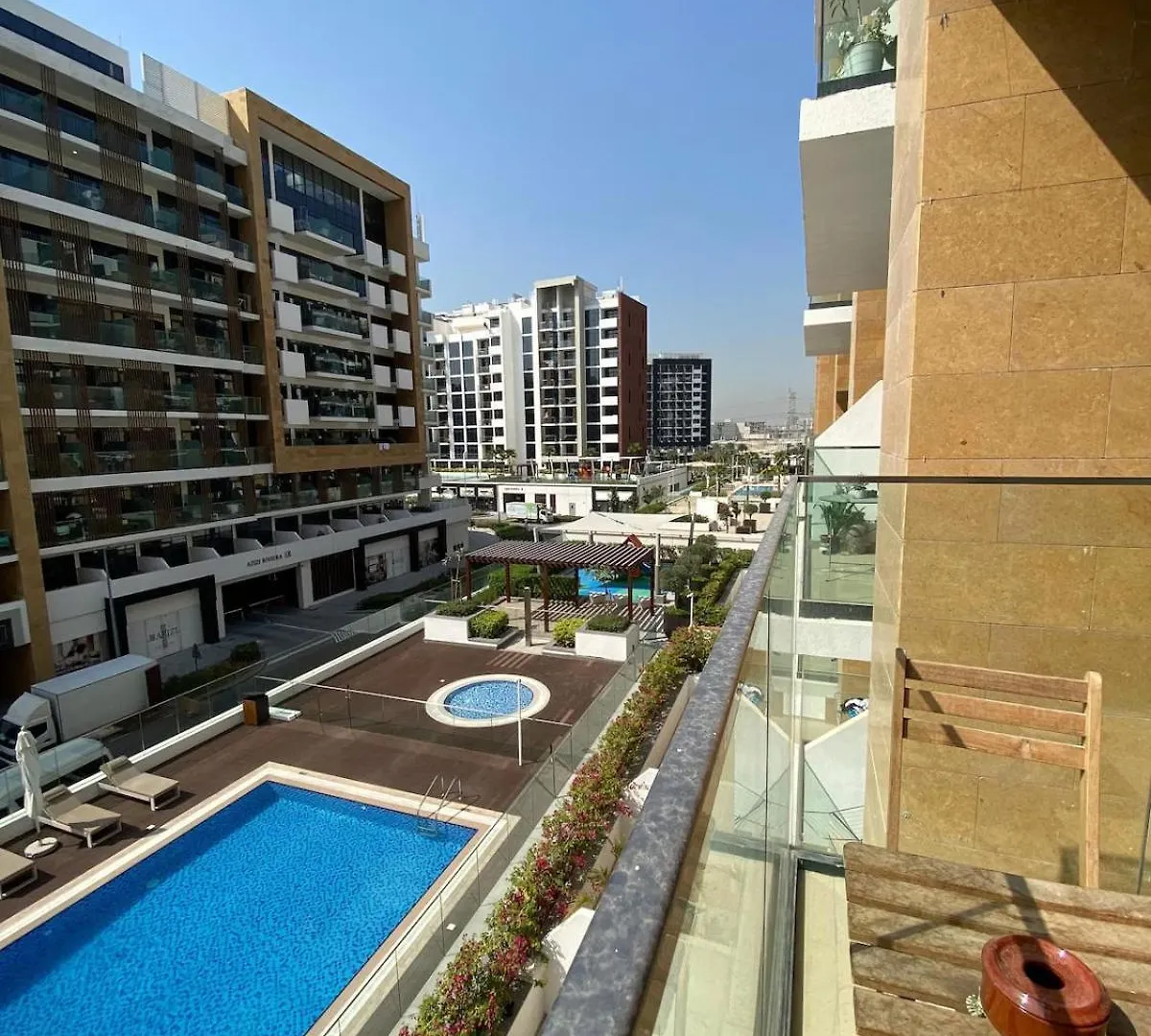 Stylish Studio With Pool And Gym Access Dubaï 0*,  Émirats arabes unis